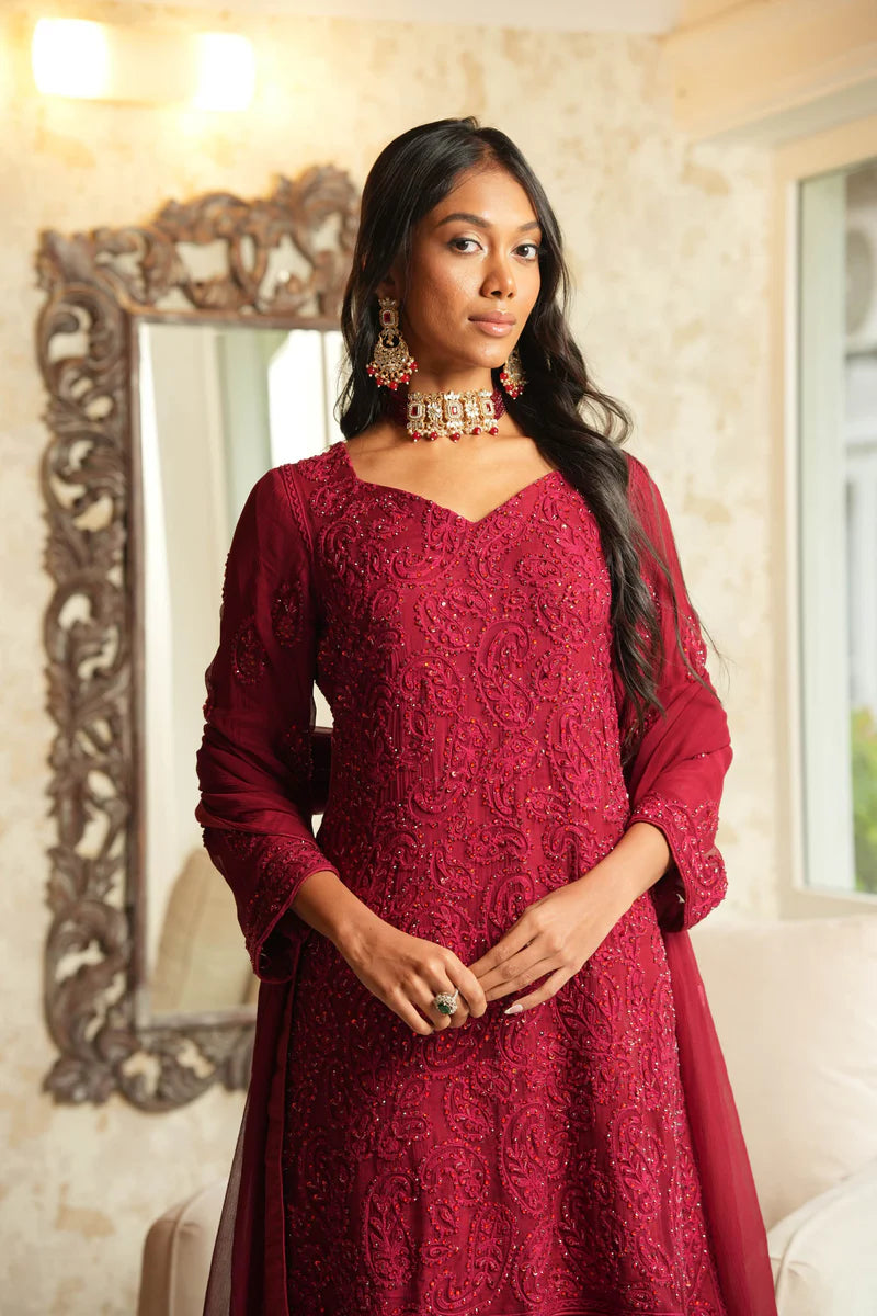 Lilly Luxe Gharara Set