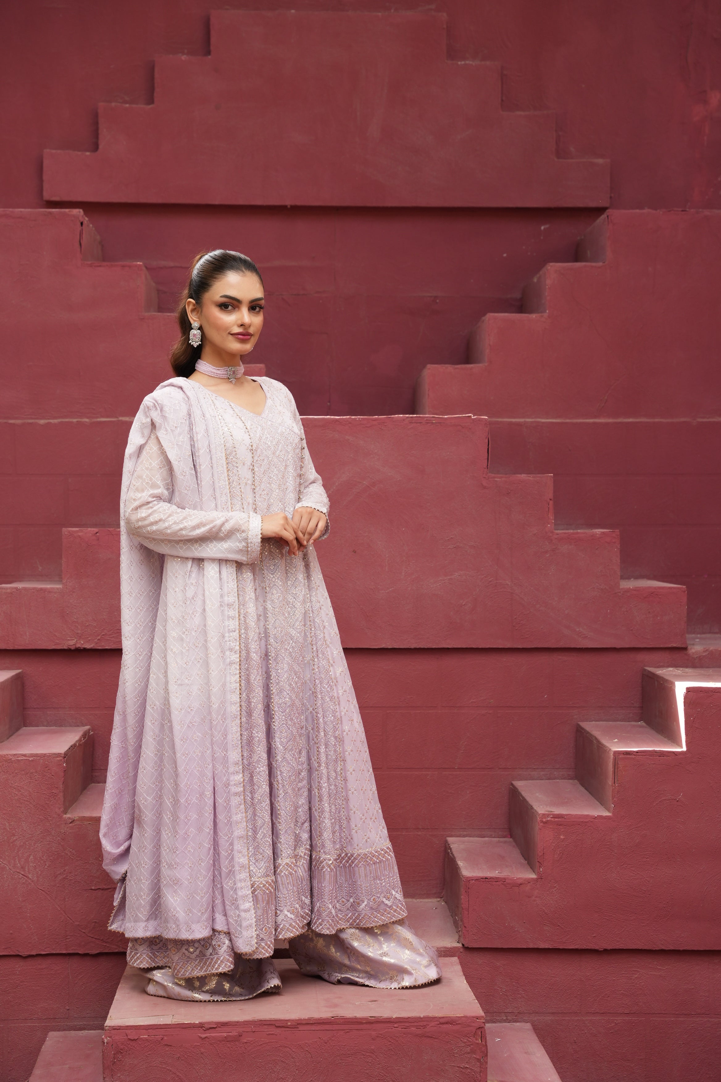 Arzak 3 Piece Set - Purple Ombre