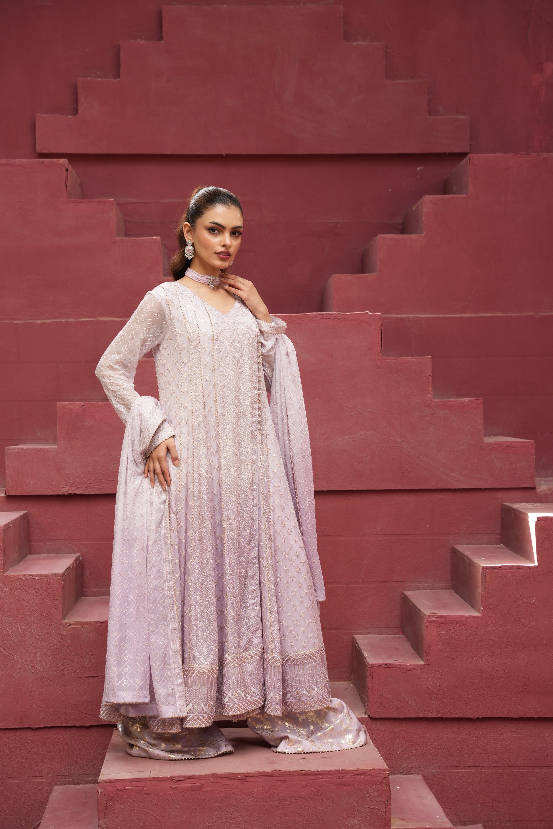 Arzak 3 Piece Set - Purple Ombre