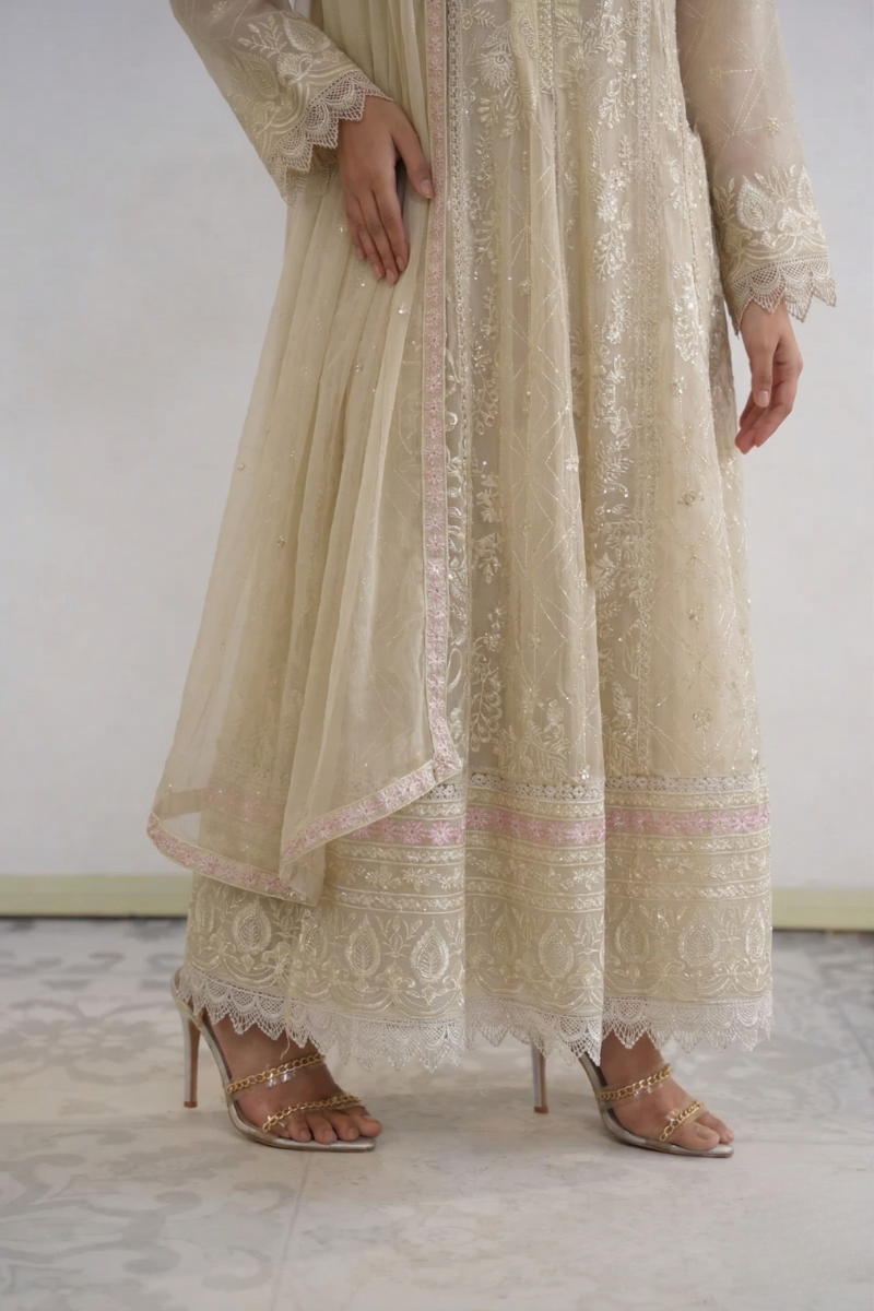 Long Freya 3 Piece Set - Pale Yellow