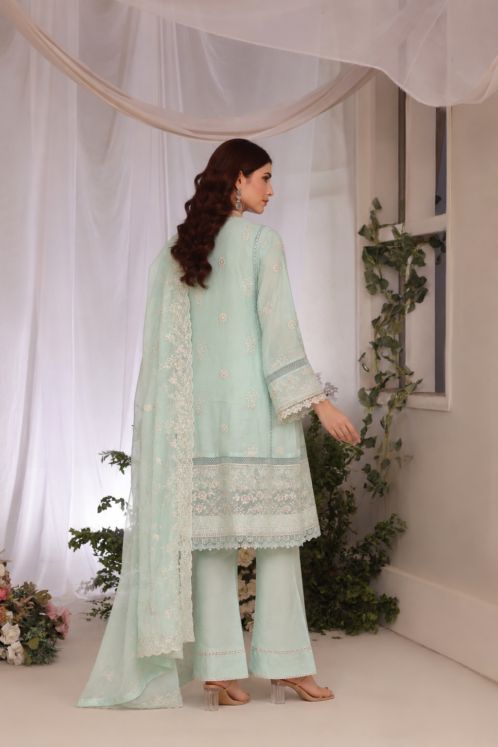 Short Freya 3 Piece - Mint