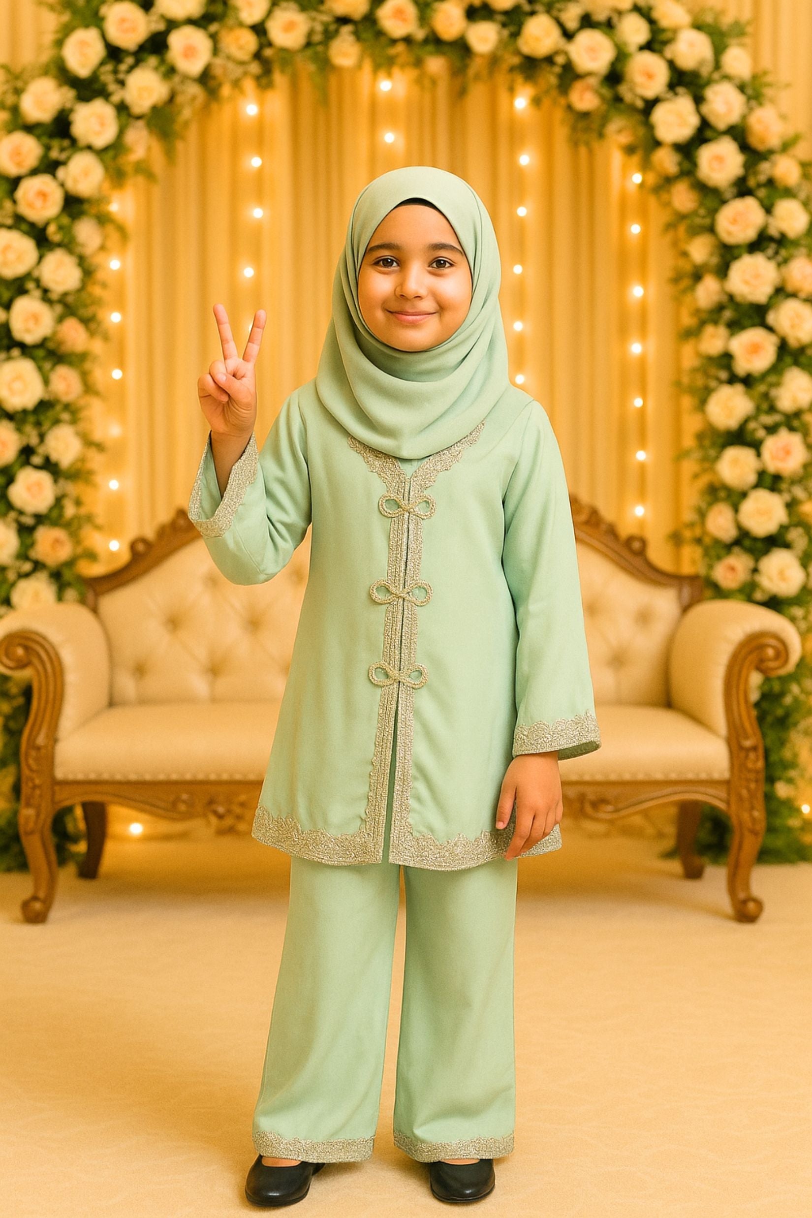 Ameena Luxe - Kids Bow Set